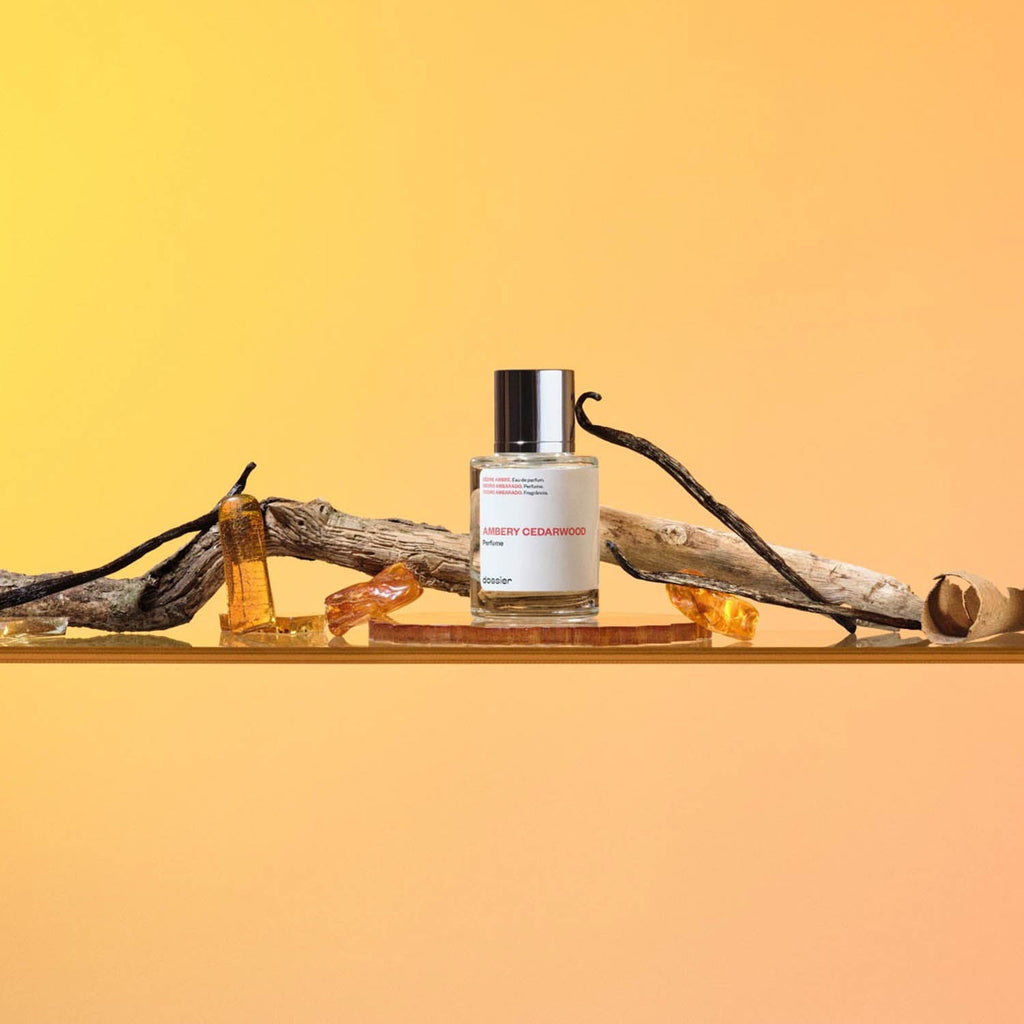 Parfum Femme Ambré Boisé Cèdre Jasmin Intense. Sillage Envoûtant, Sophistiqué et Subtil