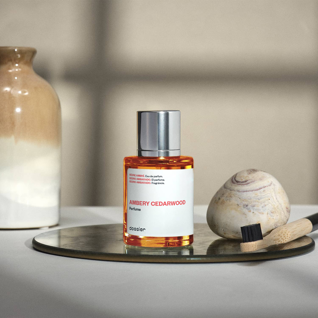 Parfum Femme Ambré Boisé Cèdre Jasmin Intense. Sillage Envoûtant, Sophistiqué et Subtil