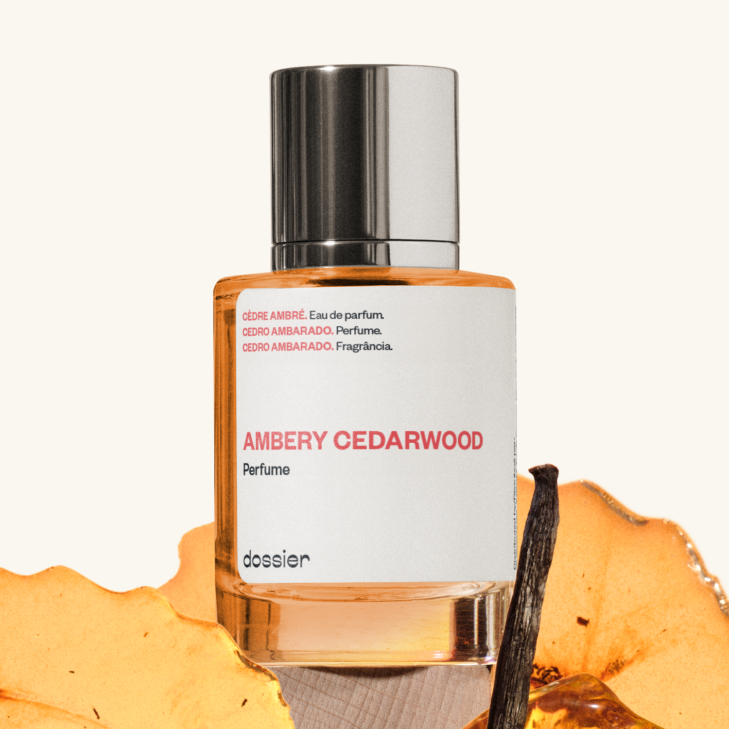 Parfum Femme Ambré Boisé Cèdre Jasmin Intense. Sillage Envoûtant, Sophistiqué et Subtil