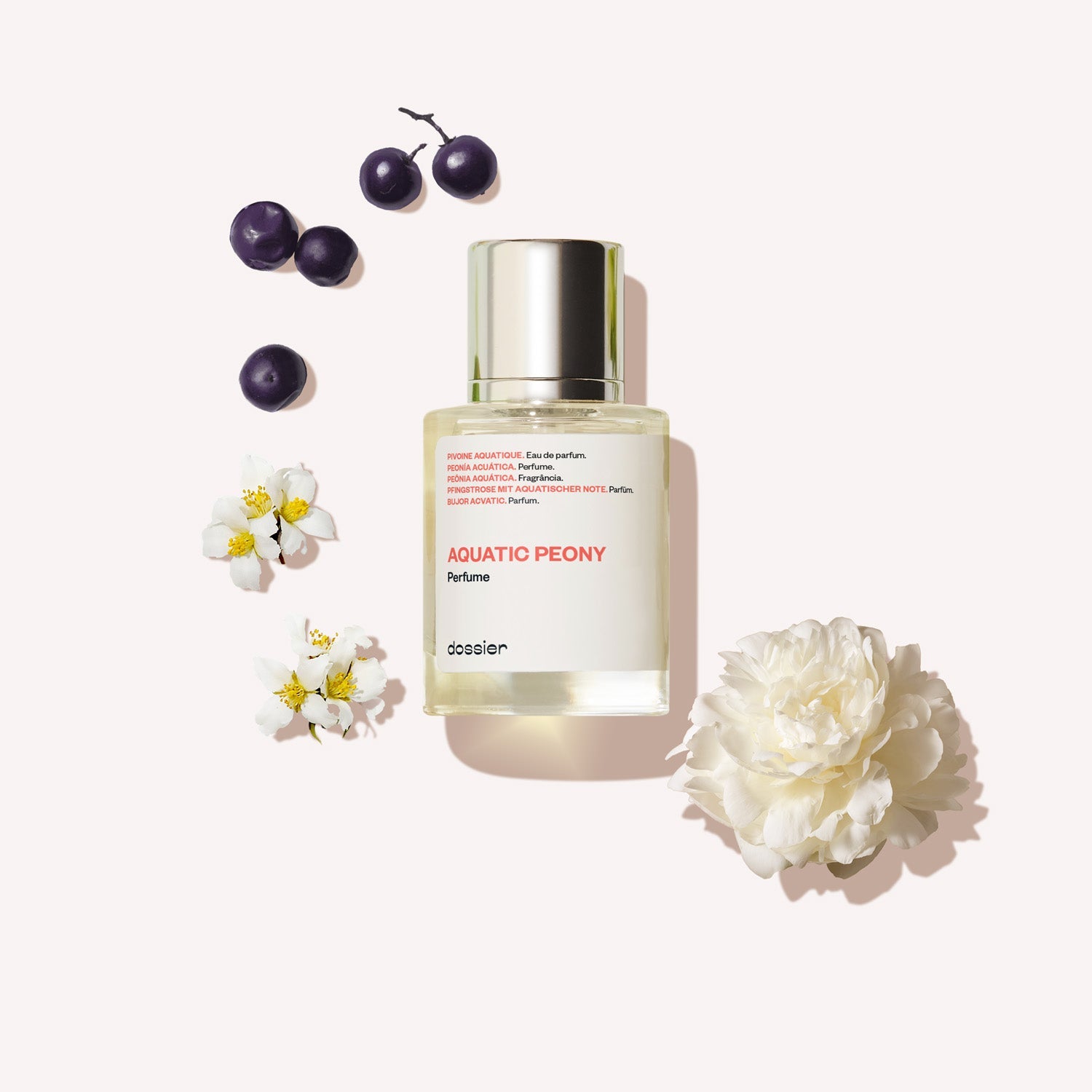 Parfum Femme Pivoine Aquatique Fraîcheur Marine et Florale Agrumes Élégance Durable