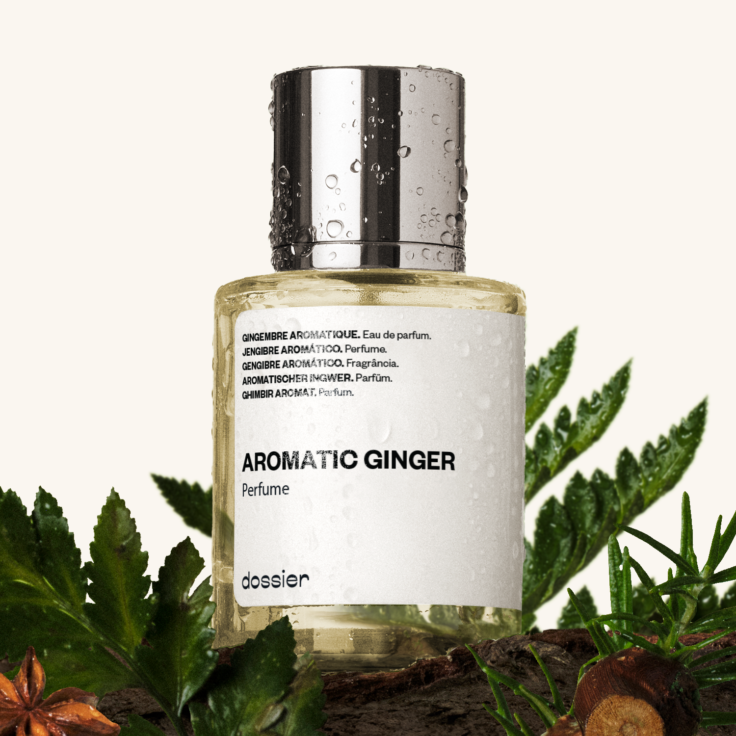 Parfum Homme Gingembre Aromatique Frais Boisé Notes Marines Éclatantes Longue Durée