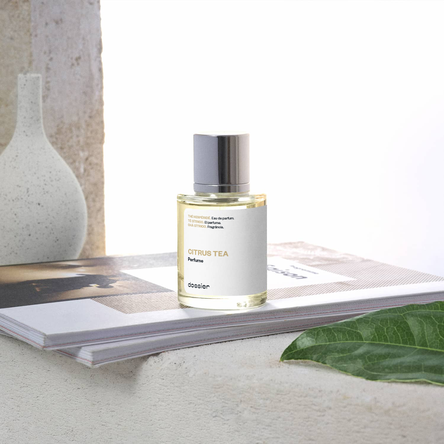 Parfum Unisexe 'Thé Agrumes' Frais Boisé : Vétiver, Mousse de Chêne, Bergamote