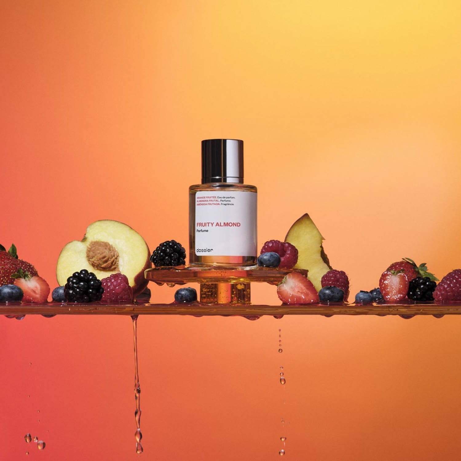 Parfum Fruité Amandé Femme: Pêche Juteuse, Amande Sucrée, Fève Tonka Floral Intense
