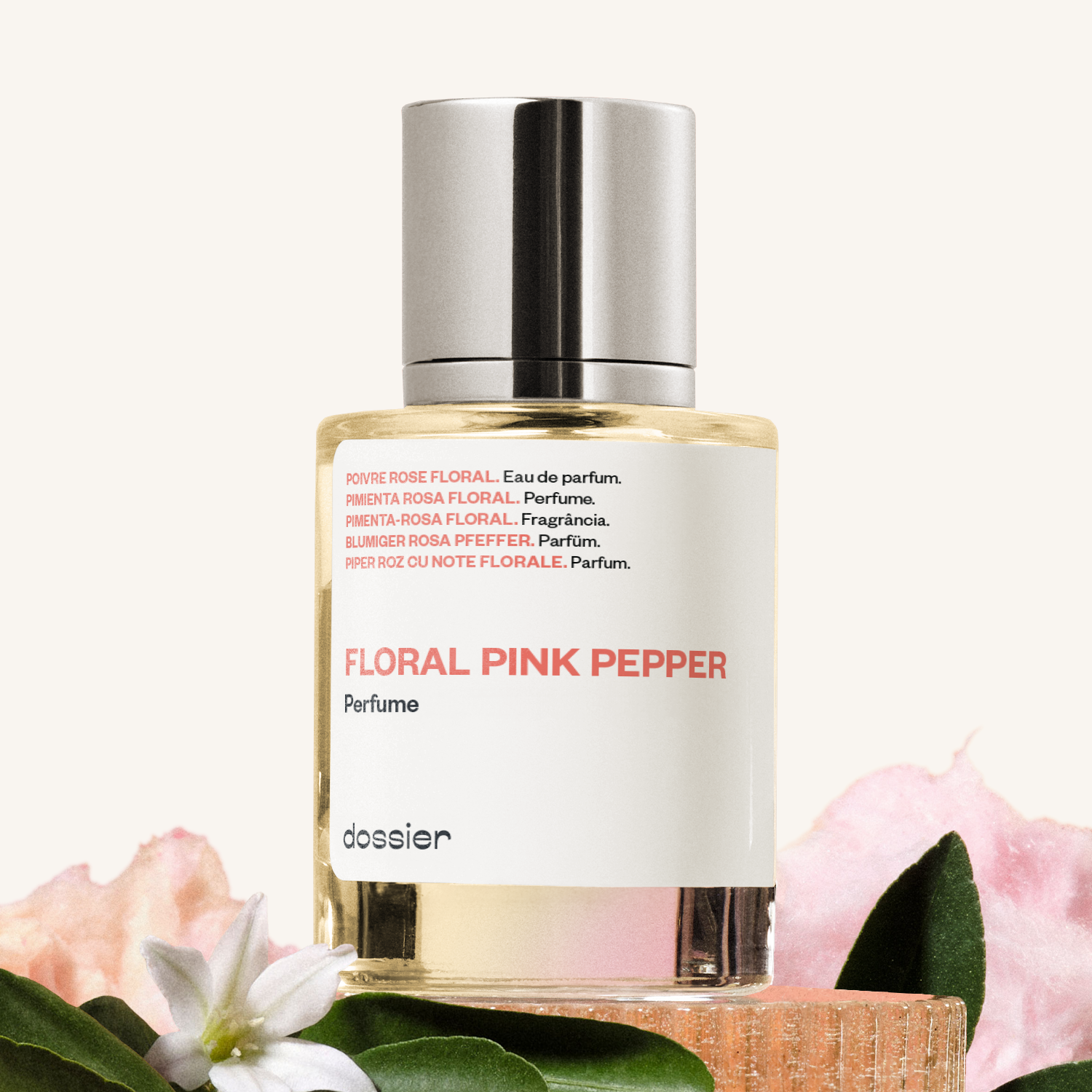 Délicat Parfum Floral Poivre Rose: Litchi, Rose de Mai, Vanille, Féminin Joyeux