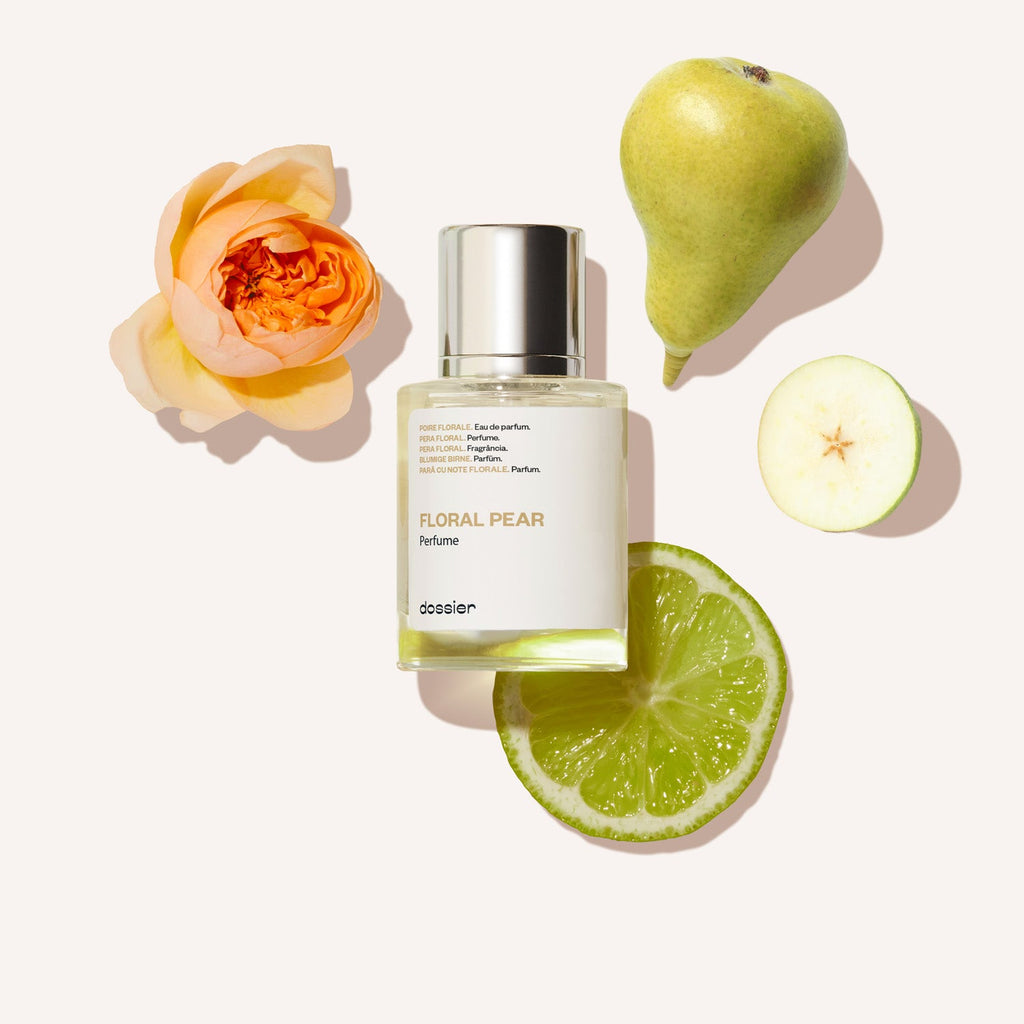 Parfum Poire Florale Unisexe Frais Fruité Élégant aux Notes de Rhubarbe Rose Freesia