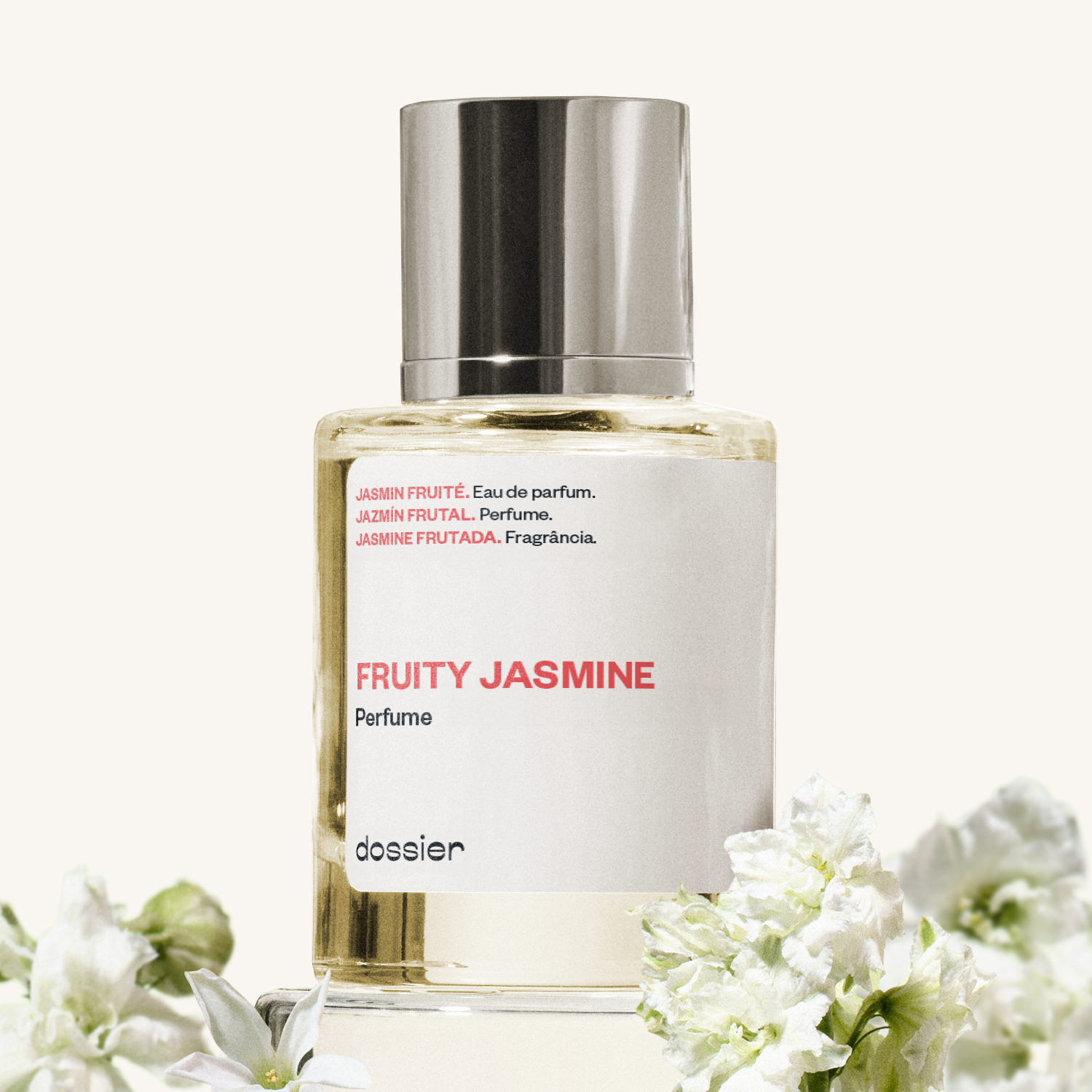 Parfum Fruité Jasmin Floral Lumineux pour Femme - Pêche, Prune, Santal
