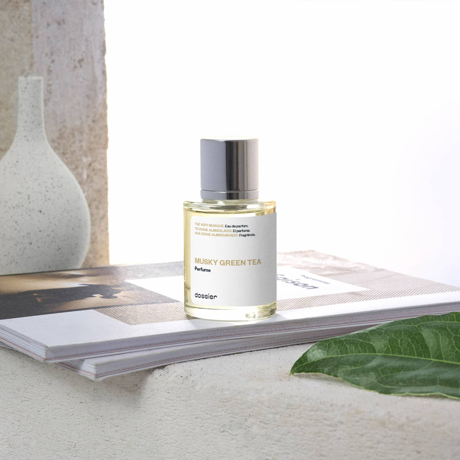 Eau de Parfum Thé Vert Musqué : Fraîcheur Vivifiante, Agrumes, Santal Élégant