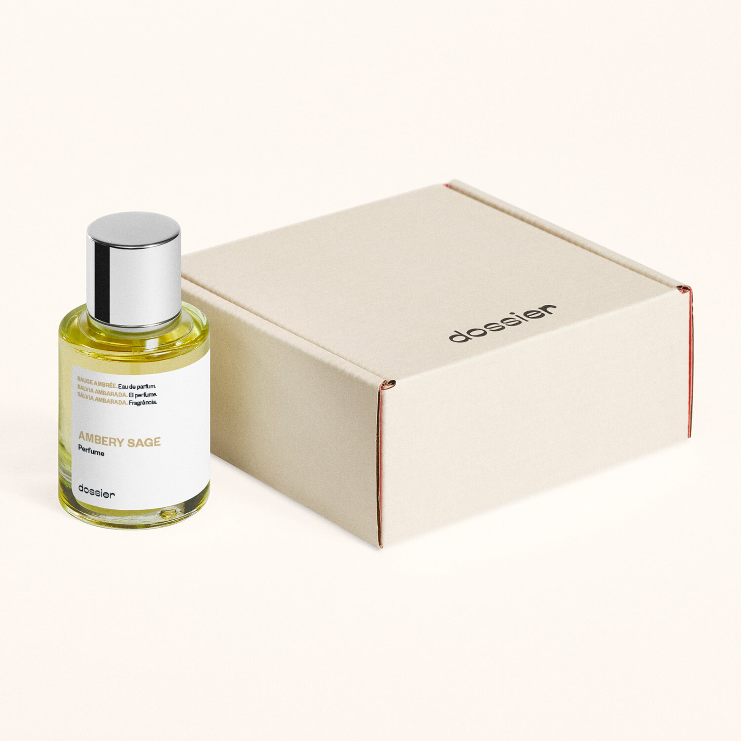 Parfum Unisexe Ambery Sage Boisé Ambré Cuiré Intense Amande Orris Tonka