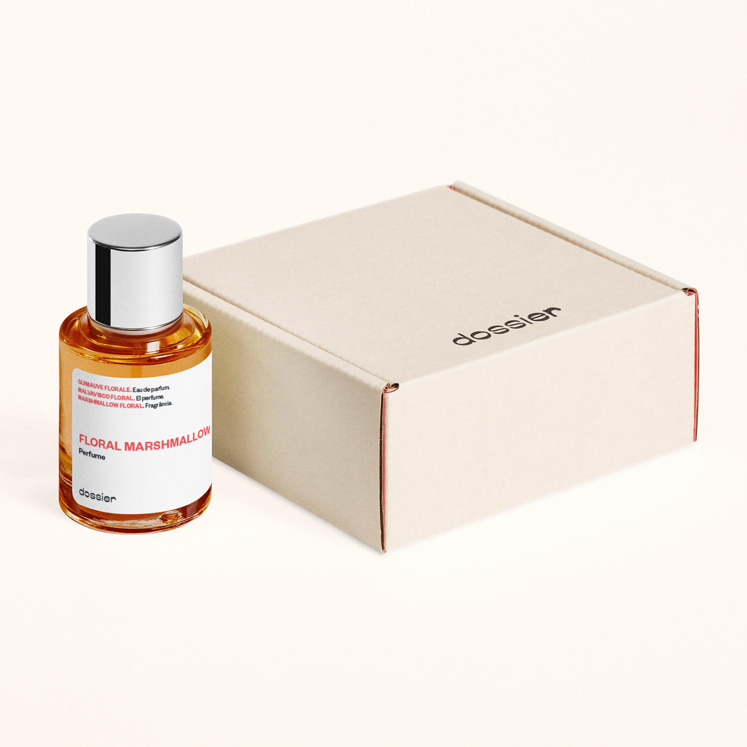 Parfum Floral Marshmallow Dossier : Fleur d'Oranger, Vanille, Musc, Chèvrefeuille