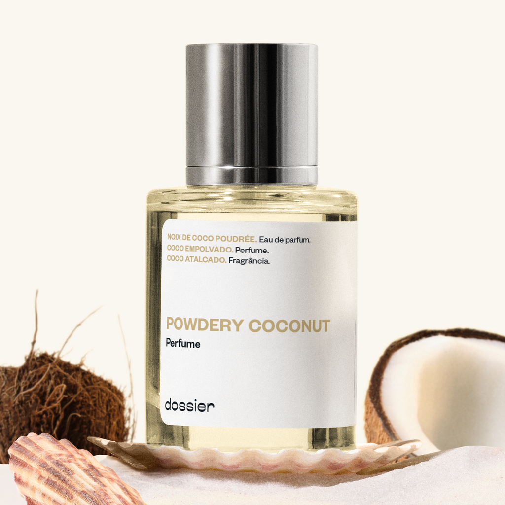 Parfum Solairée Noix de Coco Poudrée Unisexe : Cardamome, Pistache, Ylang-Ylang, Ambre