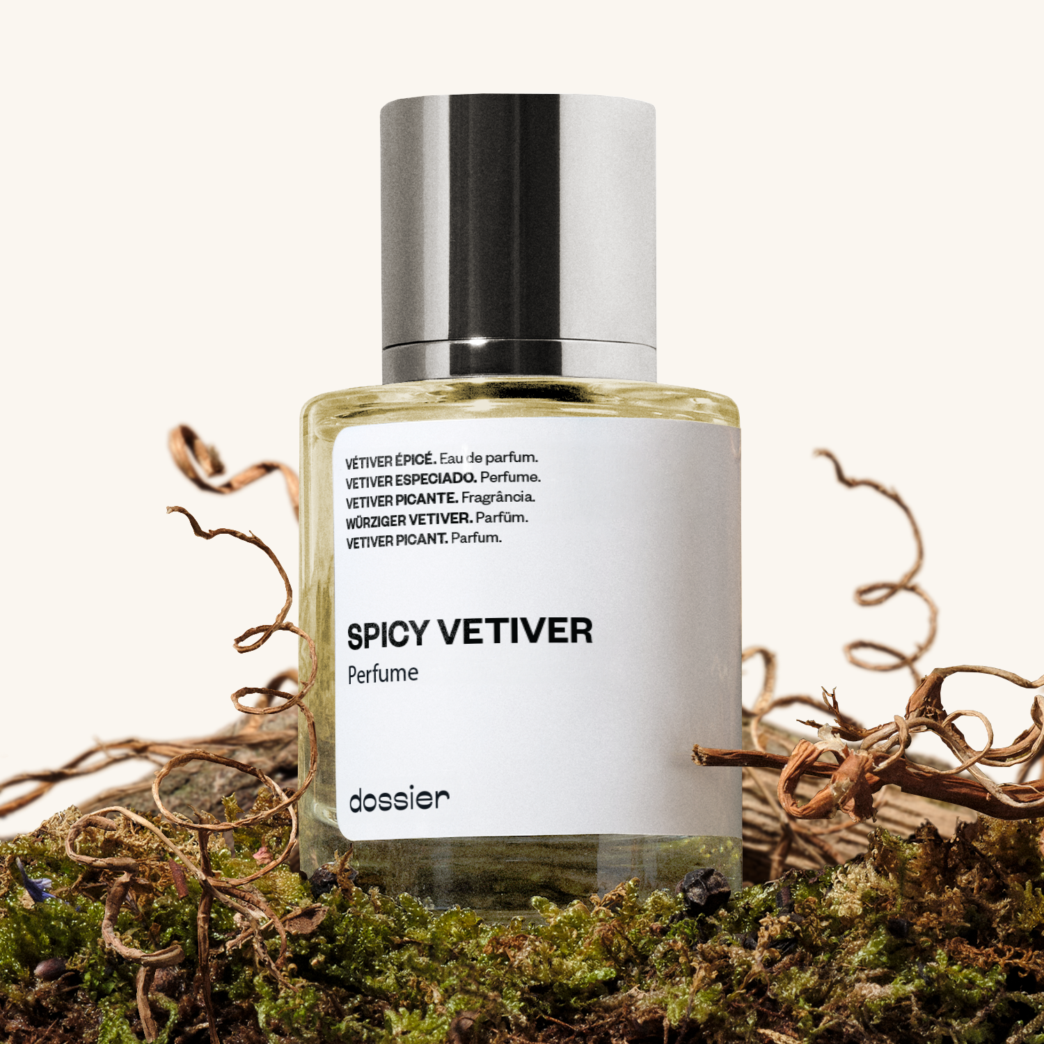 Vétiver Épicé Dossier: Parfum Boisé Terreux Frais pour Homme Pamplemousse Poivre Patchouli