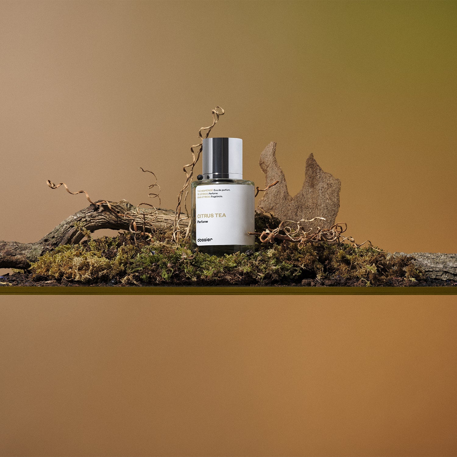 Parfum Unisexe 'Thé Agrumes' Frais Boisé : Vétiver, Mousse de Chêne, Bergamote