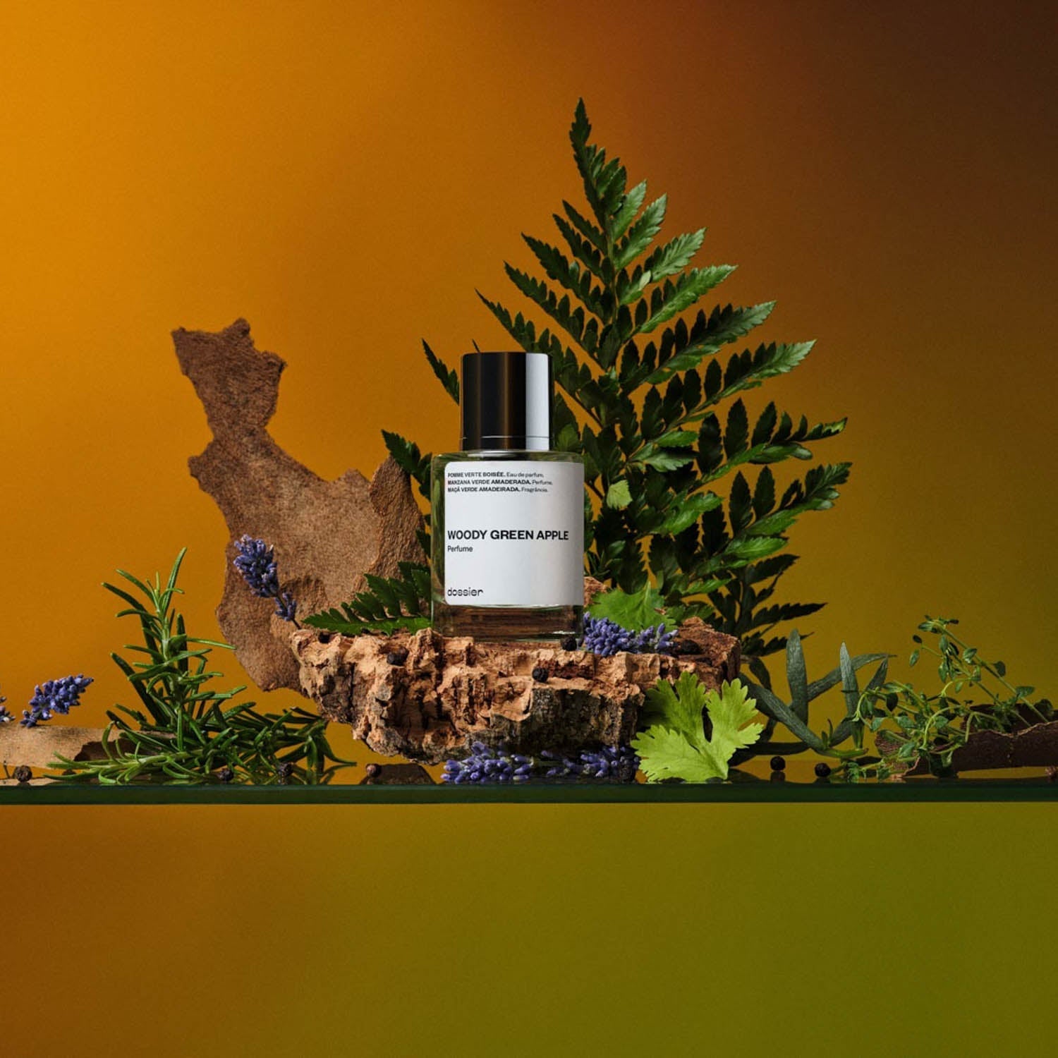 Parfum Boisé Pomme Verte Homme - Cannelle Fraîche, Ambre Chaleureux, Élégance Sensuelle